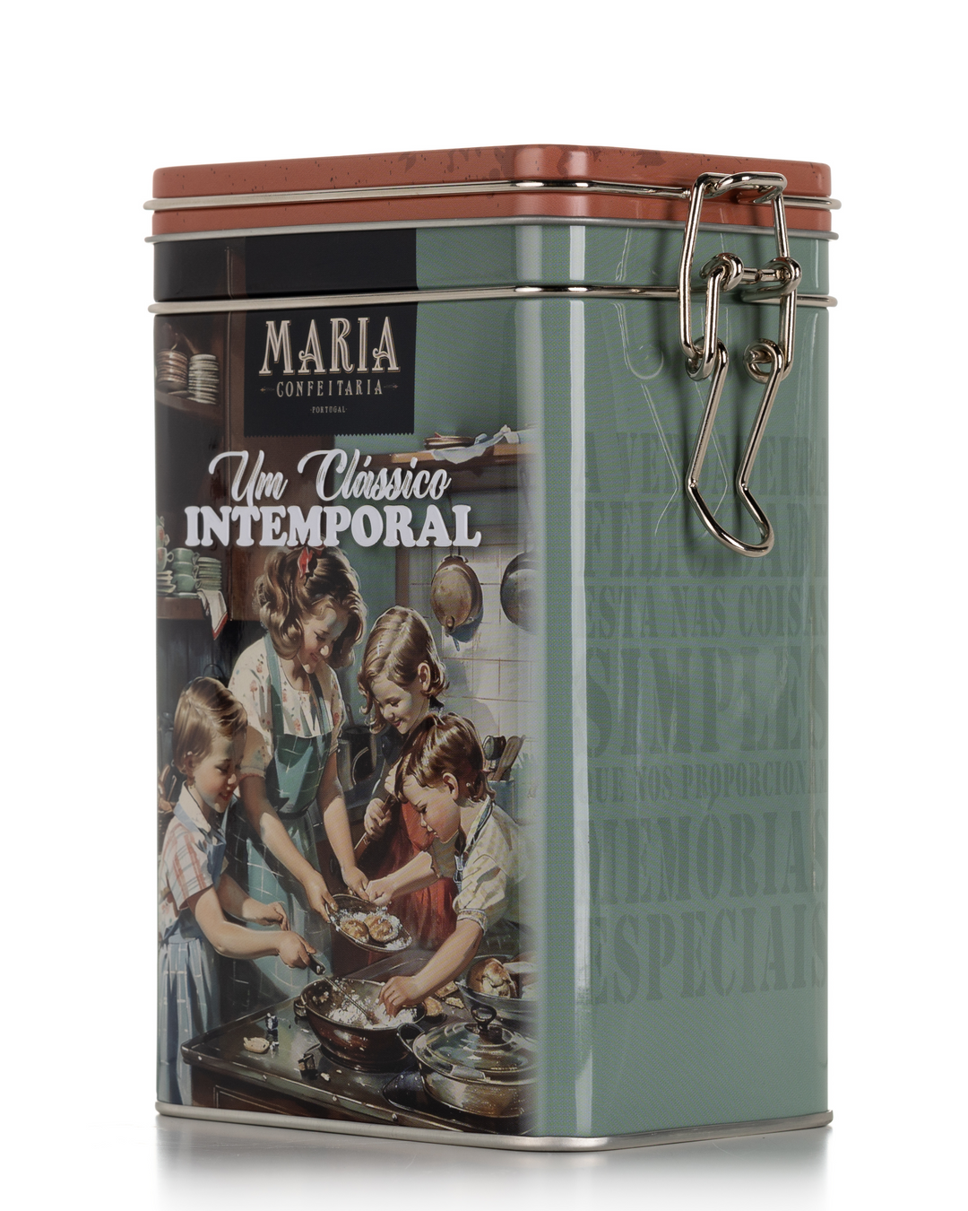 "Timeless" Maria Confeitaria Artisan Biscuits Tin 150g