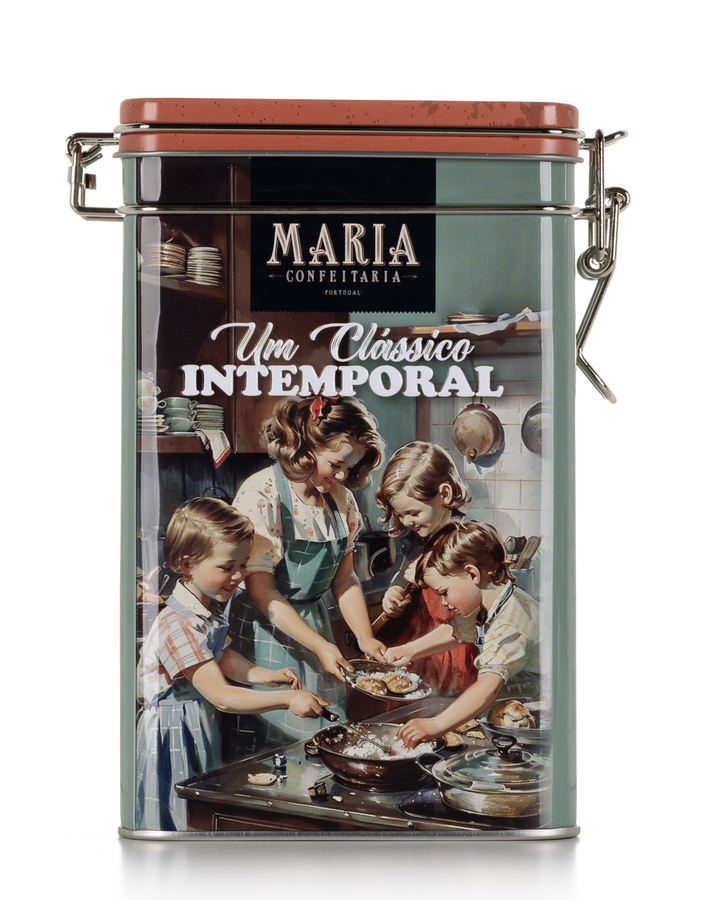 "Timeless" Maria Confeitaria Artisan Biscuits Tin 150g