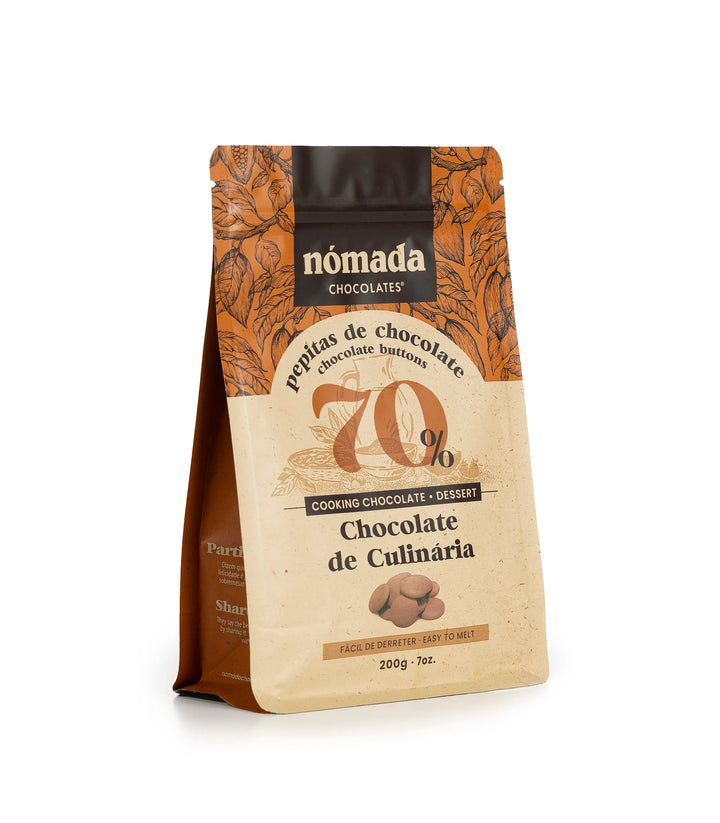 Pepitas de Chocolate de Culinária 70%